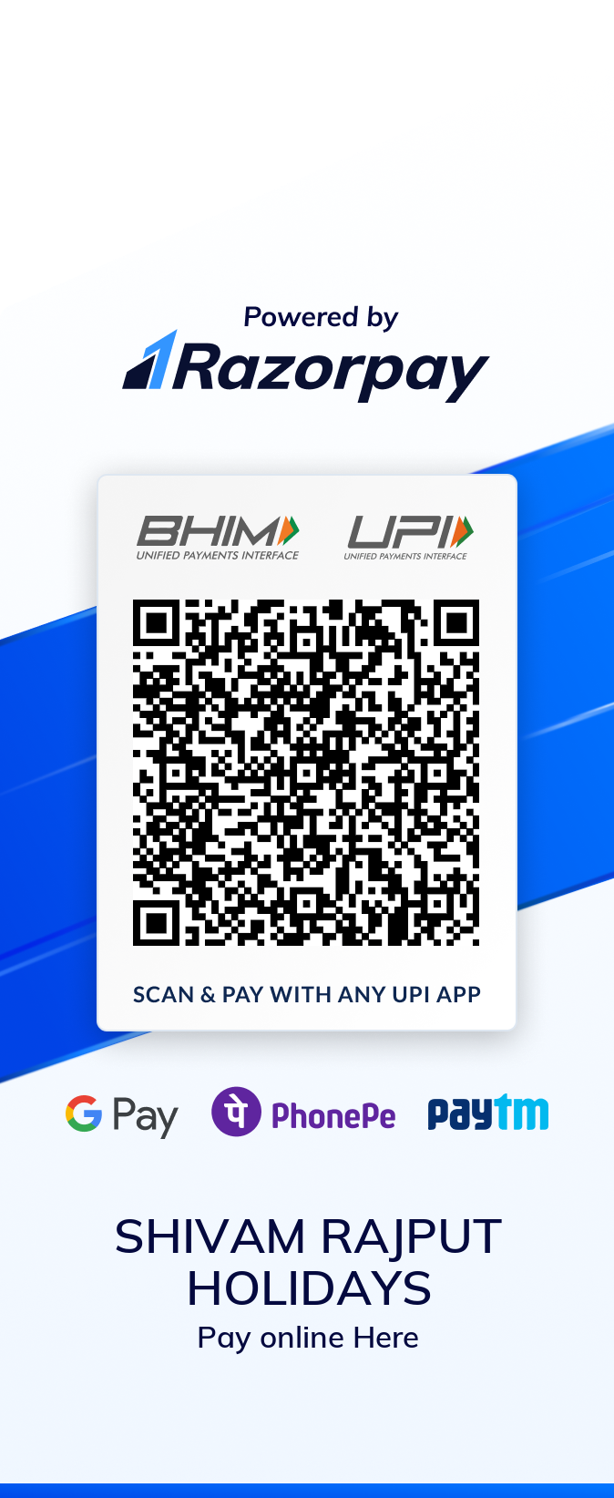 UPI QR Code